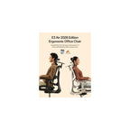 Hbada E3 Air Ergonomic Office Chair, 3-Zone Lumbar Support, Comfy Home Office Chair with Auto Recline, 4D Headrest & Armrests, 140° Tilt for Work & Relax, Obsidian Black