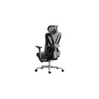 Hbada E3 Air Ergonomic Office Chair, 3-Zone Lumbar Support, Comfy Home Office Chair with Auto Recline, 4D Headrest & Armrests, 140° Tilt for Work & Relax, Obsidian Black