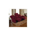 MCombo 81 in 3 Seater Reclining Sofa with Heat and Massage 6034M3 (Red)